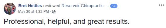 Chiropractic Brandon MS Patient Testimonial