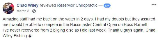 Chiropractic Brandon MS Patient Testimonial